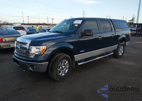 2013 Ford F-150 Xlt из США, поврежденный, VIN 1FTFW1ET3DFB81731